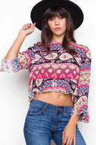 Tops - Regina Flounce Top